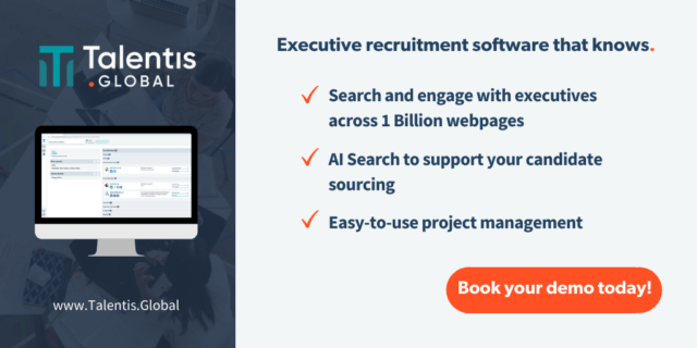 Executive recruitment software